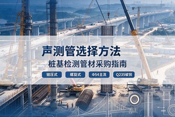 茂南声测管选型标准