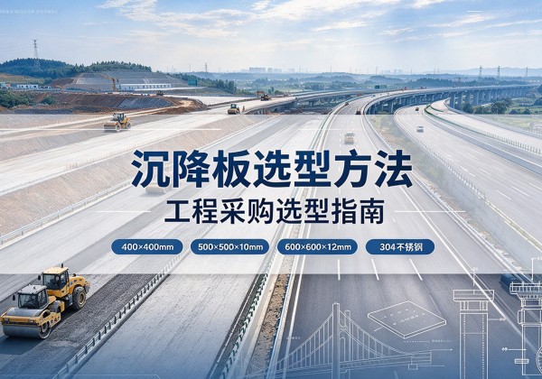茂南沉降板选择方法