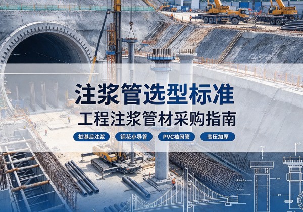 茂南注浆管选型标准